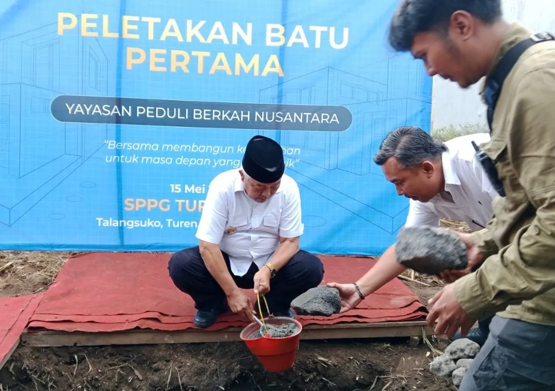 Pemkab Malang dan Yayasan Peduli Berkah Nusantara Mulai Pembangunan SPPG Turen #006 di Talangsuko
