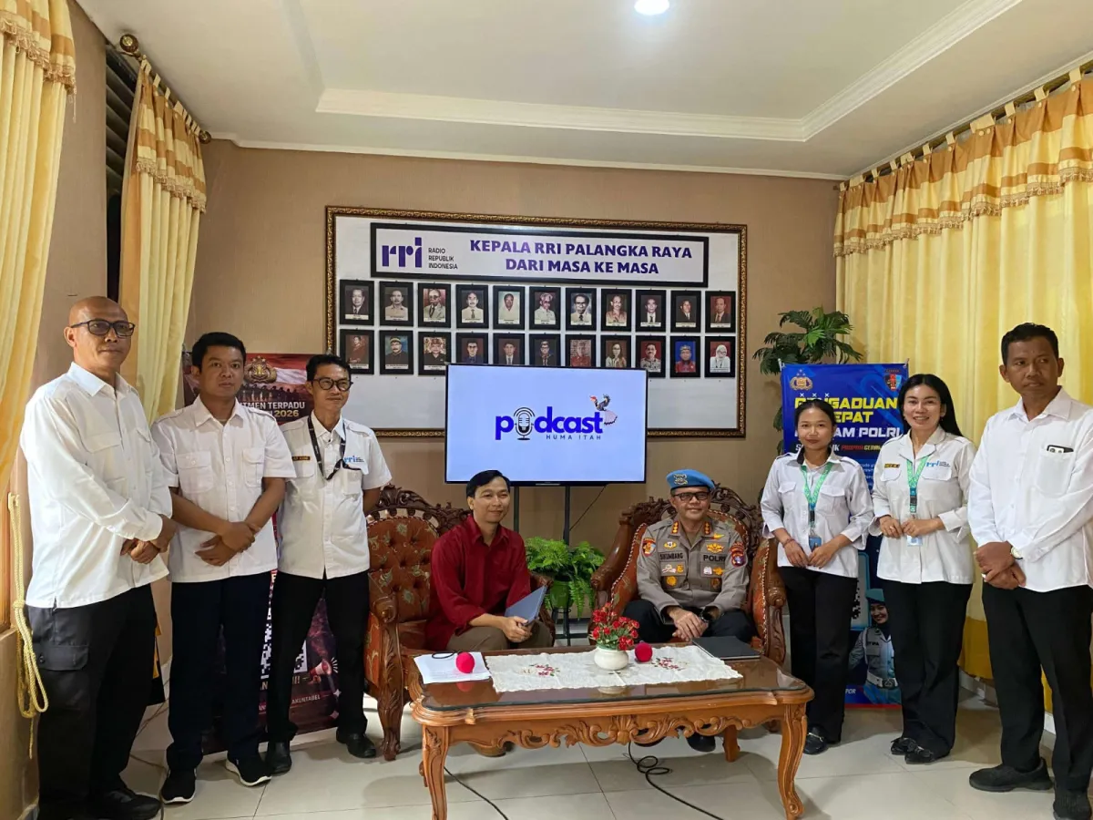 Bidpropam Polda Kalteng Perkenalkan Layanan Aduan via QR Code dalam Podcast Huma Itah