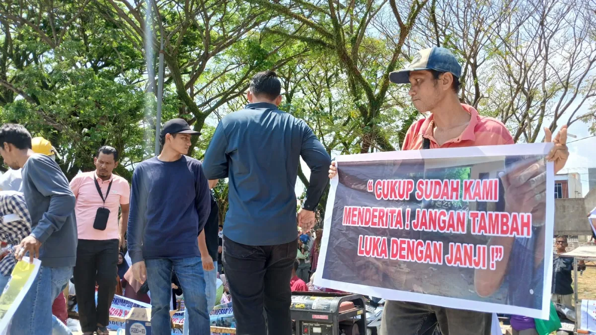 Korban Banjir dan Longsor di Bireuen Kembali Berunjuk Rasa, Tuntut Transparansi Data dan Penyaluran Bantuan