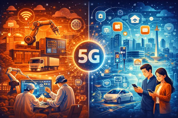 5G dan Dampaknya bagi Industri serta Masyarakat: Bukan Sekadar Internet Lebih Cepat