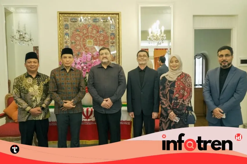 TGB Zainul Majdi Bertemu Dubes Iran di Jakarta, Bahas Isu Bilateral Belum Diungkap