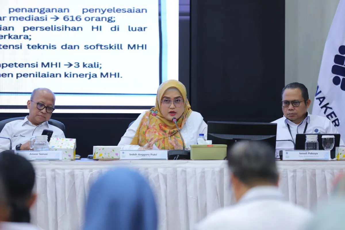 Kemnaker Fokus Perkuat Hubungan Industrial pada 2026 untuk Cegah Perselisihan dan Jaga Kepastian Usaha