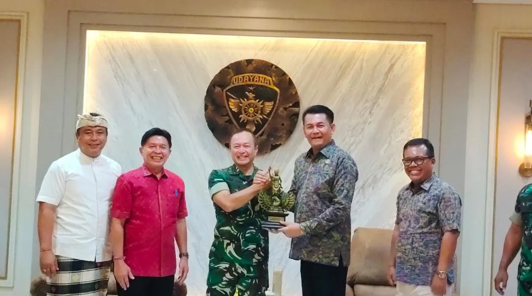 Pansus TRAP DPRD Bali Bertemu Pangdam IX/Udayana Bahas Pengawalan Tata Ruang, Aset, dan Perizinan