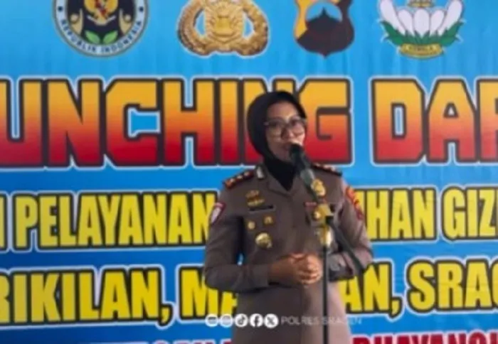 Polres Sragen dan Bhayangkari Resmikan SPPG di Krikilan untuk Dukung Pemenuhan Gizi Warga