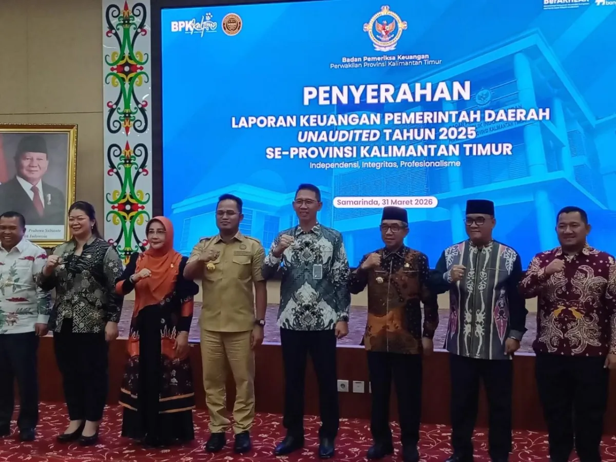 Pemprov Kaltim Serahkan LKPD 2025 ke BPK, Mulai Tahap Audit Pengelolaan APBD