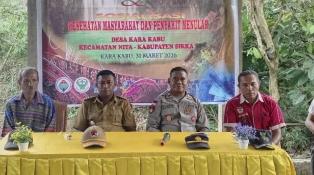 Desa Karakabu Gelar Serah Terima Pekerjaan Fisik dan Sosialisasi Penyakit Menular
