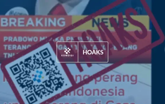Klaim Video Netanyahu Tantang Indonesia Berperang di Gaza Dipastikan Hoaks