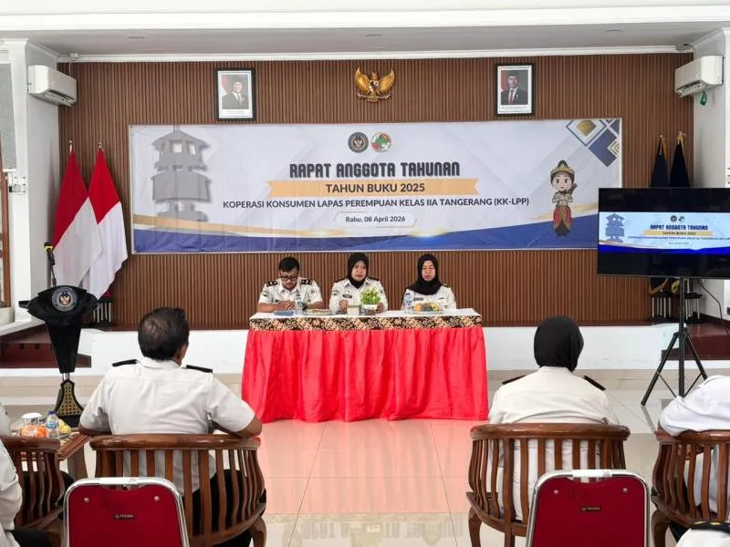 Koperasi Lapas Perempuan Tangerang Gelar RAT Tahun Buku 2025, SHU dan Pendapatan Dilaporkan Naik