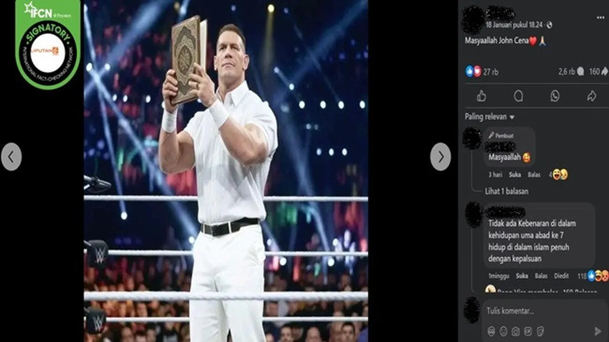 John Cena Kerap Jadi Sasaran Hoaks di Media Sosial, Ini Deretan Klaim yang Pernah Beredar