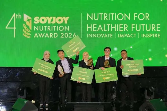 SOYJOY Nutrition Award 2026 Himpun 213 Program Gizi dari 96 Kota, Tiga Inisiatif Raih Penghargaan