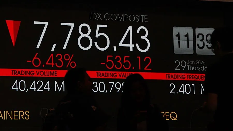 IHSG Berbalik Melemah 0,26% ke 8.374,66 pada Sesi I, Sektor Konsumen Non Primer dan Energi Menekan