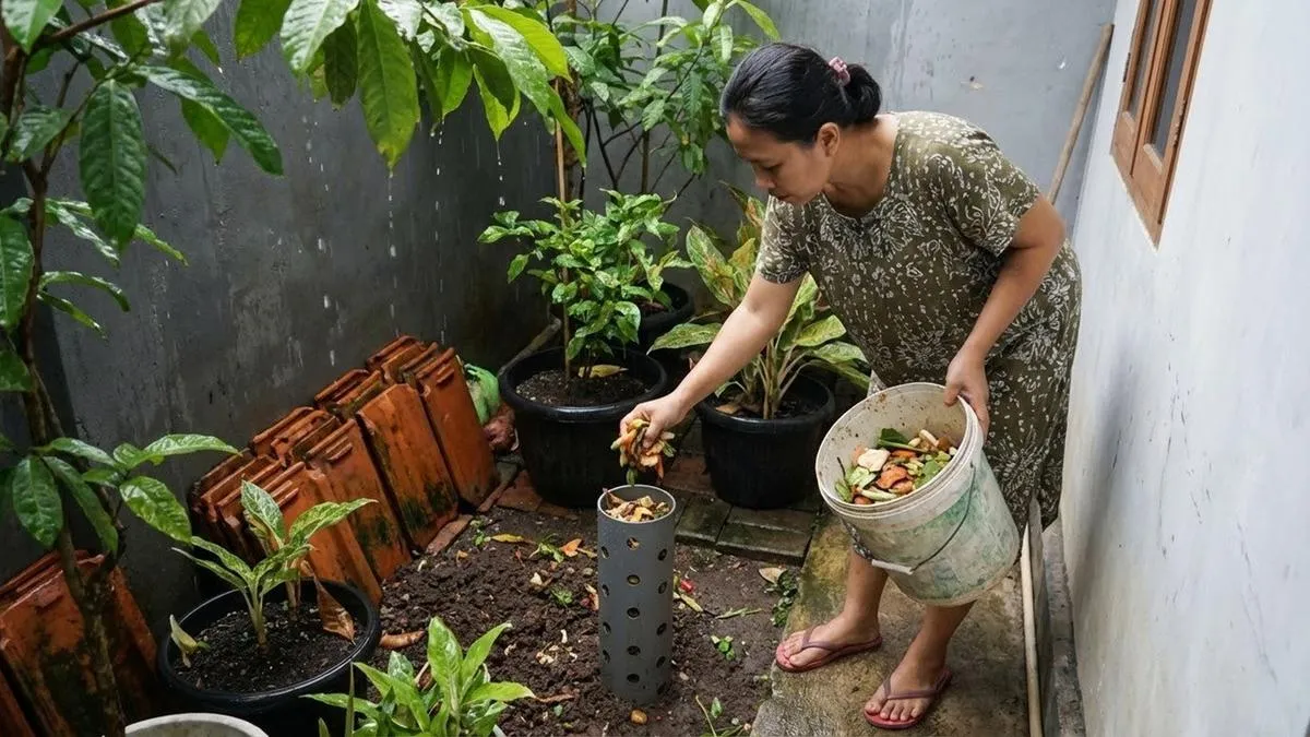Praktis di Lahan Sempit, Ini Cara Mengolah Sampah Organik Dapur di Rumah agar Tidak Bau