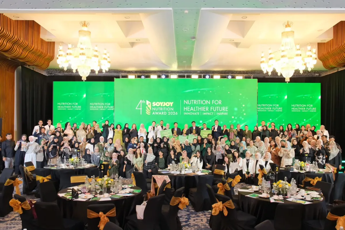 SOYJOY Nutrition Award 2026 Himpun 213 Program Gizi dari 96 Kota, Beri Penghargaan untuk Tiga Inisiatif Terbaik