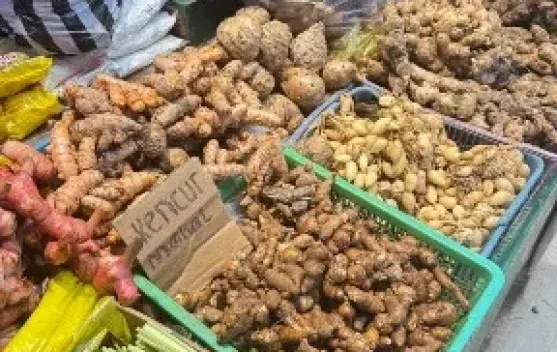 Pedagang Rempah di Pasar Tradisional Palangka Raya Bertahan di Tengah Perubahan Zaman