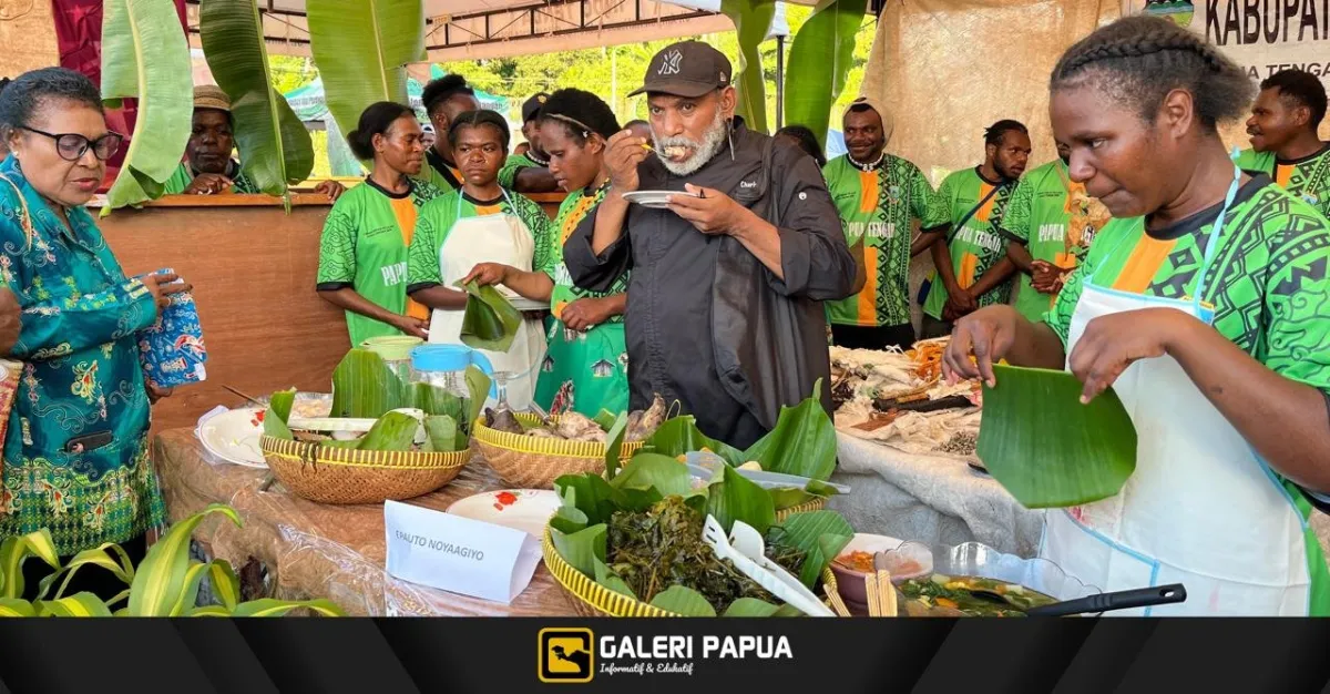 Kuliner Khas Papua Meriahkan Hari Kedua Festival Cahaya Kreasi Pelajar Papua Tengah 2026 di Nabire