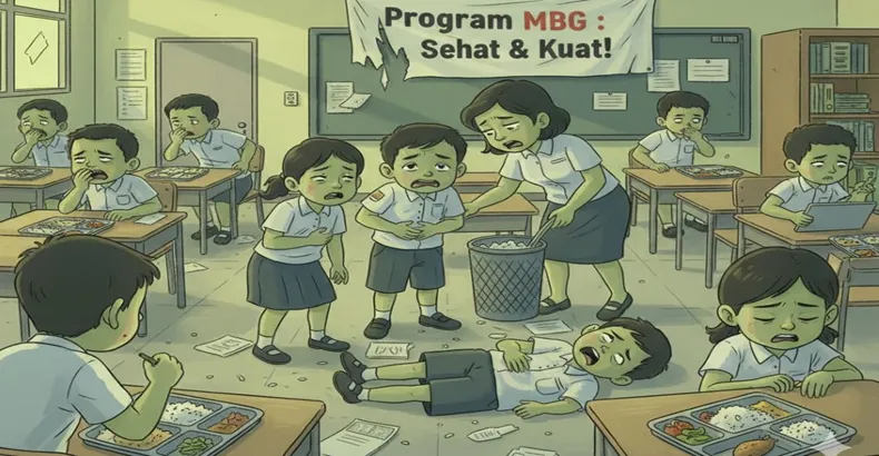 Program Makan Bergizi Gratis Dihantam Kasus Keracunan, Kepercayaan Publik Dipertaruhkan