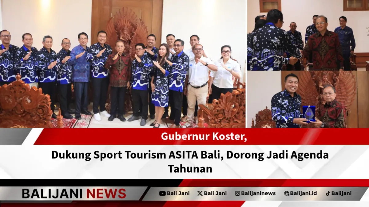 Gubernur Koster Dukung Rencana Sport Tourism ASITA Bali, Diusulkan Jadi Agenda Tahunan
