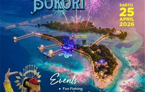 Festival Bokori di Pulau Bokori Tampilkan Wisata Bahari dan Kuliner Lokal