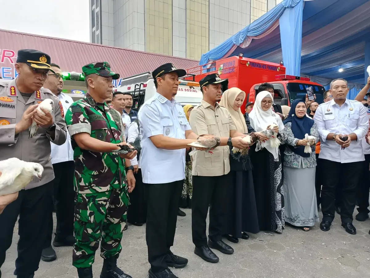 Pemko Pekanbaru Luncurkan Aplikasi AMAN, Warga Bisa Lapor Infrastruktur hingga Akses Tombol Darurat