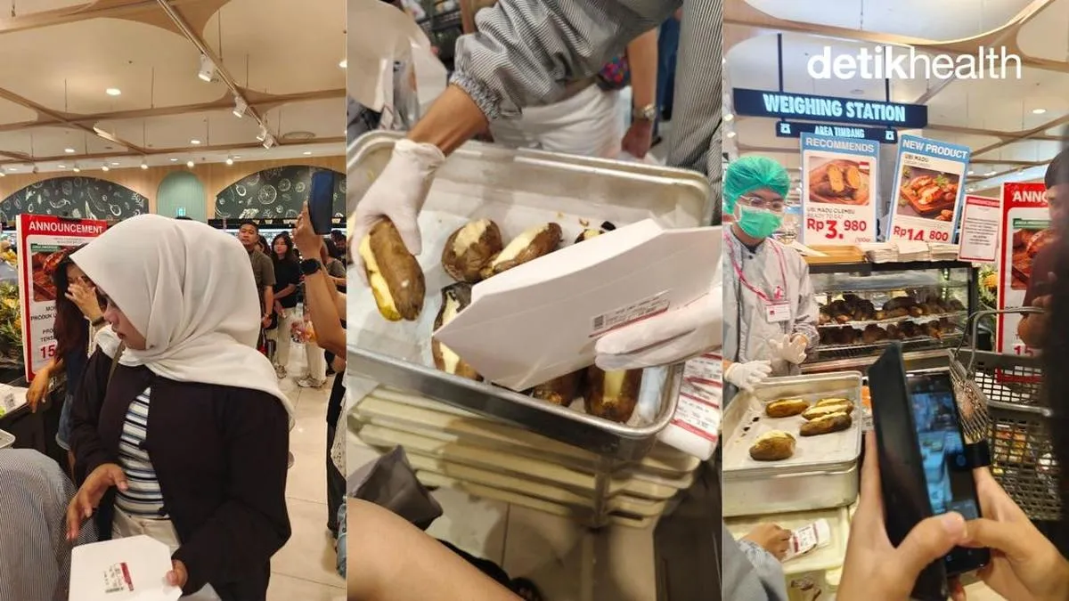 Antrean Ubi Cream Cheese Mengular, Isyarat Minat pada Tren Jajanan Sehat?