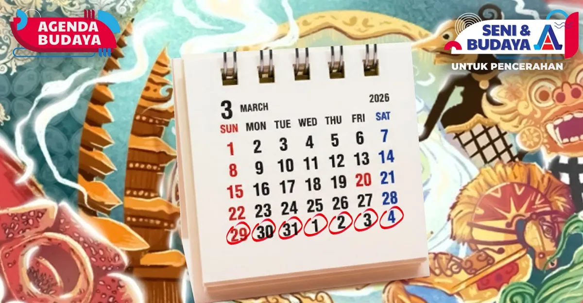 Agenda Budaya 29 Maret–4 April 2026: Diskusi Budaya Kawi hingga Pameran dan Pergelaran Seni