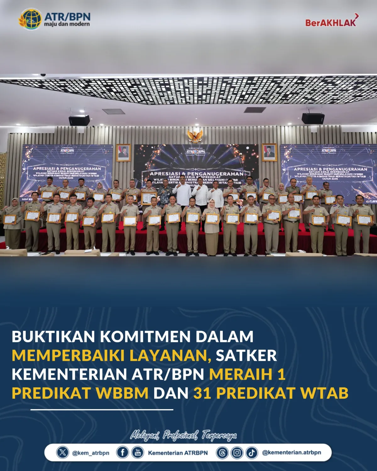 Sekjen ATR/BPN Tekankan Transparansi dalam Pengadaan Barang/Jasa pada Webinar Nasional