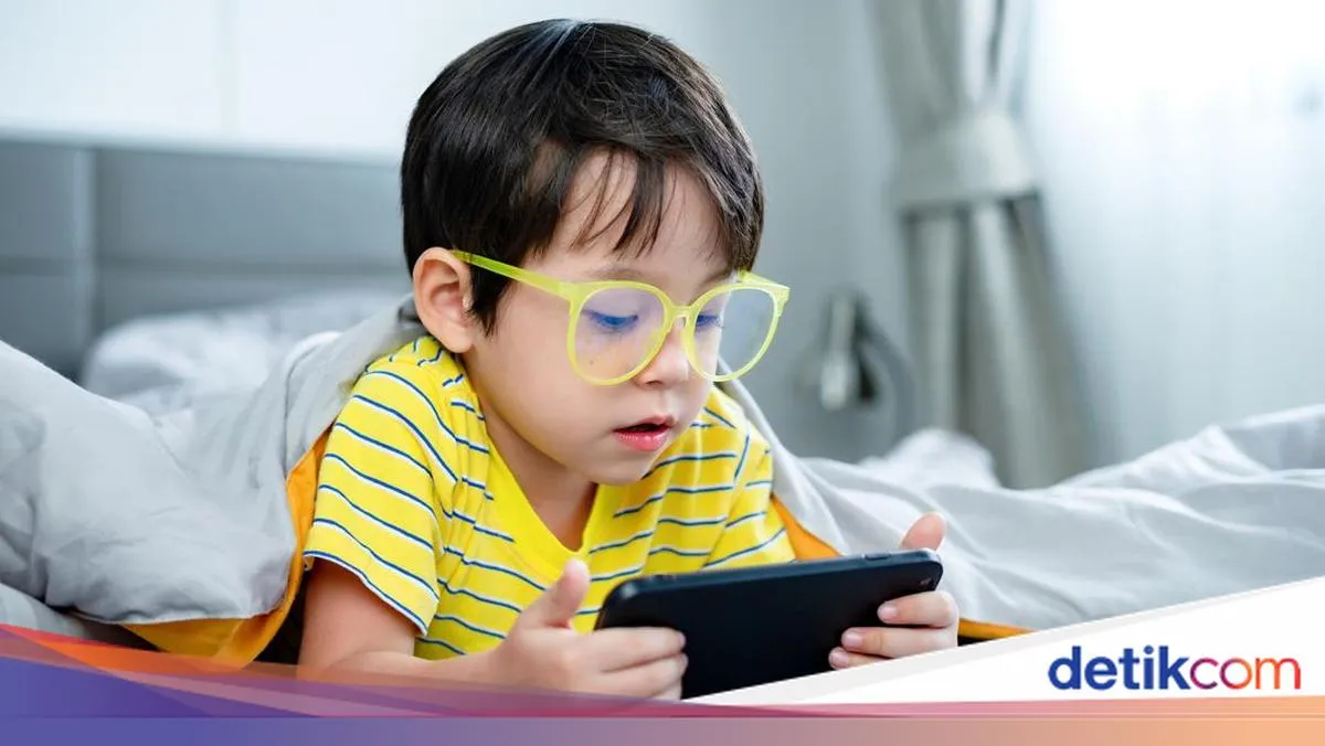 Pedoman AS Sarankan Batasi Waktu Layar Anak di Bawah 5 Tahun, Hindari Video Bertempo Cepat