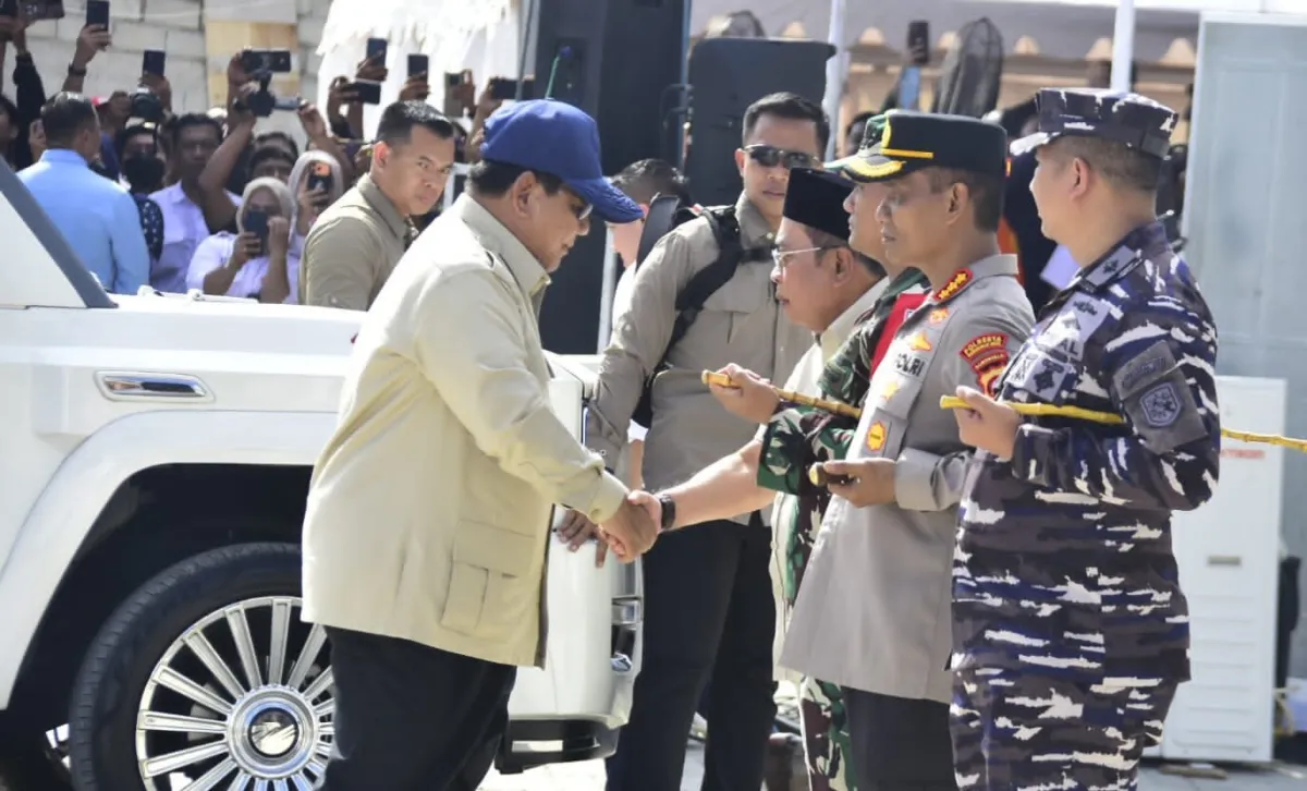 Peresmian Kampung Nelayan Merah Putih di Leato Selatan, Dinilai Wujud Sinergi Pemerintah Pusat dan Pemkot Gorontalo