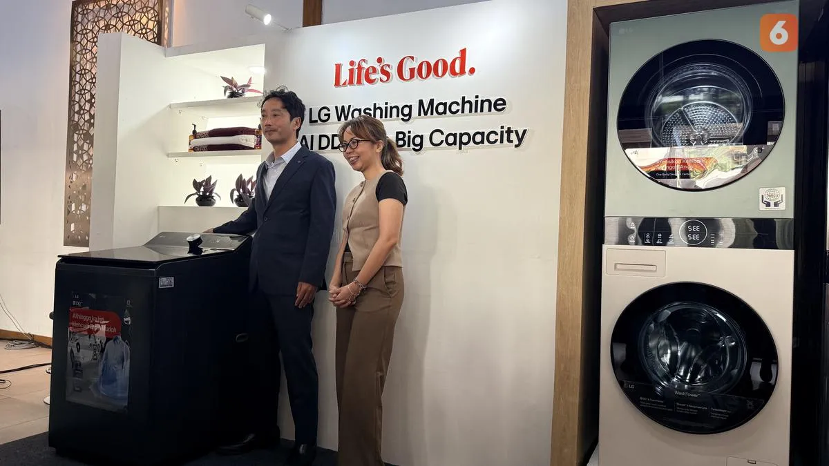 LG Hadirkan Mesin Cuci Jumbo dengan AI untuk Sesuaikan Pola Cuci dan Pangkas Waktu