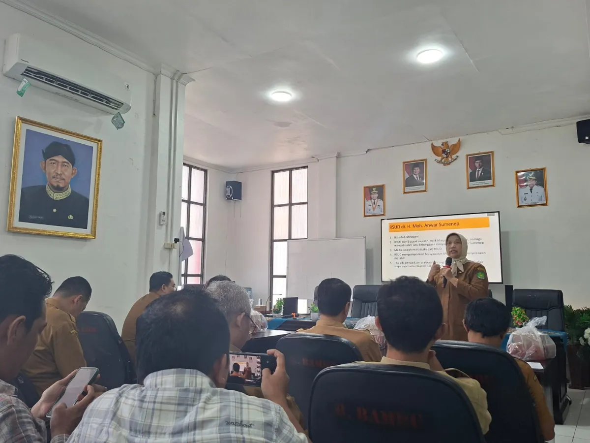 RSUD dr. H. Moh. Anwar Sumenep Sosialisasikan E-Katalog untuk Perkuat Transparansi Pengadaan