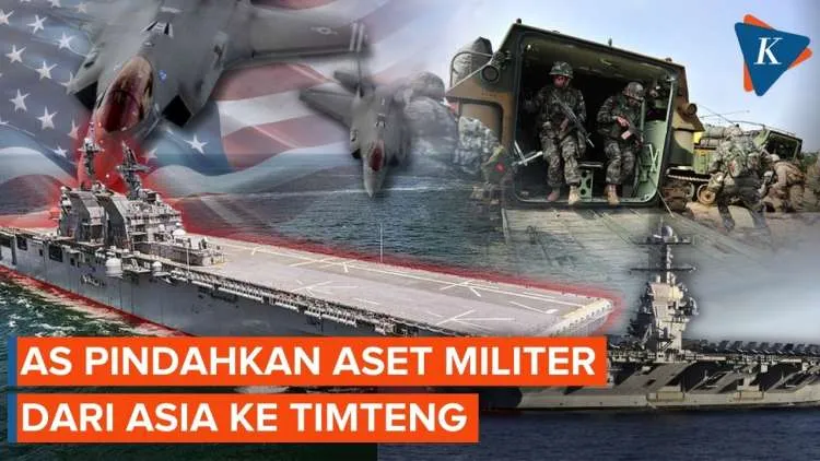 AS Mulai Alihkan Aset Militer dari Asia Pasifik ke Timur Tengah di Tengah Ketegangan dengan Iran