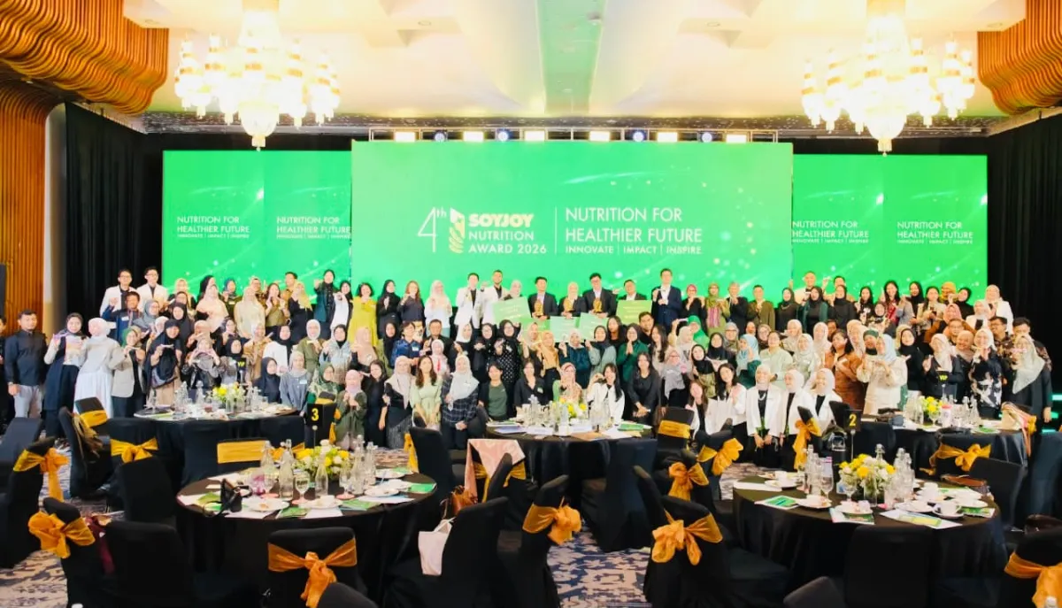 SOYJOY Nutrition Award 2026 Himpun 213 Program Gizi dari 96 Kota, Apresiasi Tiga Inisiatif Terbaik