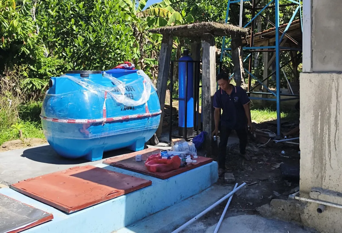 SPPG MBG Tungku Pasang IPAL untuk Dukung Operasional Dapur yang Higienis dan Ramah Lingkungan