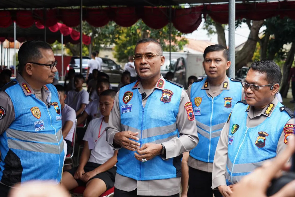 Wakapolda Jateng Tinjau Rikkes Tahap I Seleksi Akpol, Tekankan Transparansi dan Prinsip BETAH