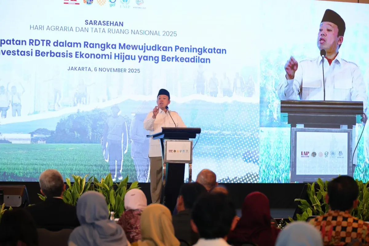 Menteri ATR/BPN: Tata Ruang Instrumen Utama Wujudkan Empat Visi Prabowo
