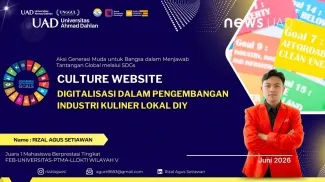 Mahasiswa UAD Raih Penghargaan Nasional lewat Gagasan Digitalisasi Kuliner Lokal DIY