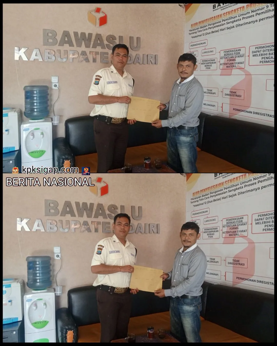 LSM KCBI Dairi Minta Transparansi Pengelolaan Dana Hibah Pilkada 2024 dan SPJ Anggaran Sebelumnya di Bawaslu Dairi