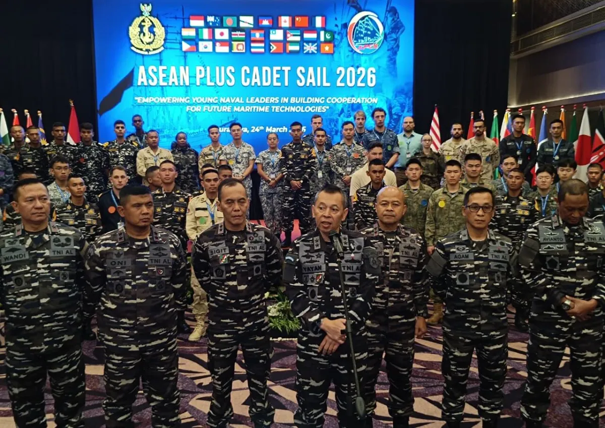ASEAN Plus Cadet Sail 2026 Dibuka di Surabaya, Diikuti 26 Negara