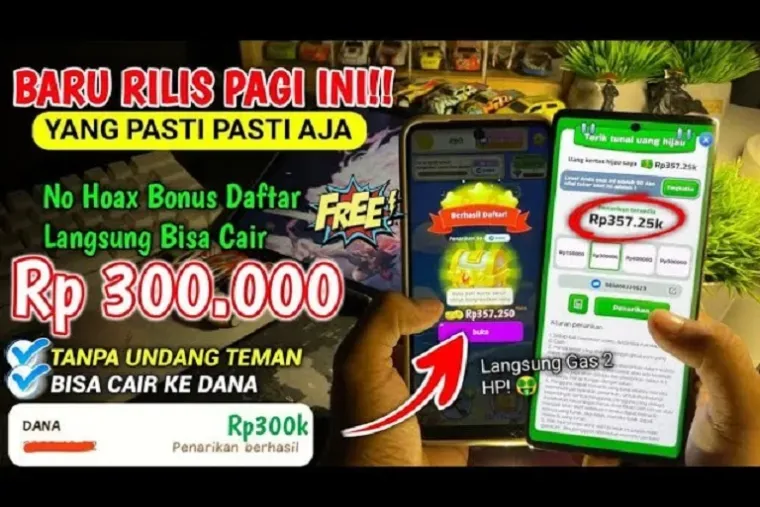 Aplikasi Penghasil Uang 2026 Diklaim Bisa Tarik Dana ke DANA dan OVO, Benarkah Terbukti Membayar?