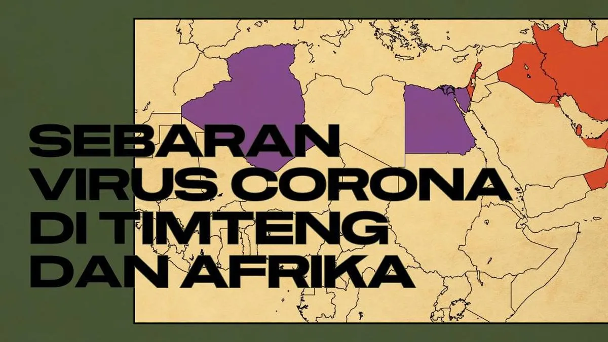 Virus Corona Dilaporkan Menyebar ke Sejumlah Negara di Timur Tengah dan Afrika