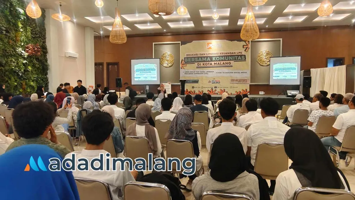 Lebih dari 300 Anggota Komunitas di Malang Ikuti Edukasi Literasi Keuangan LPS II dan OJK