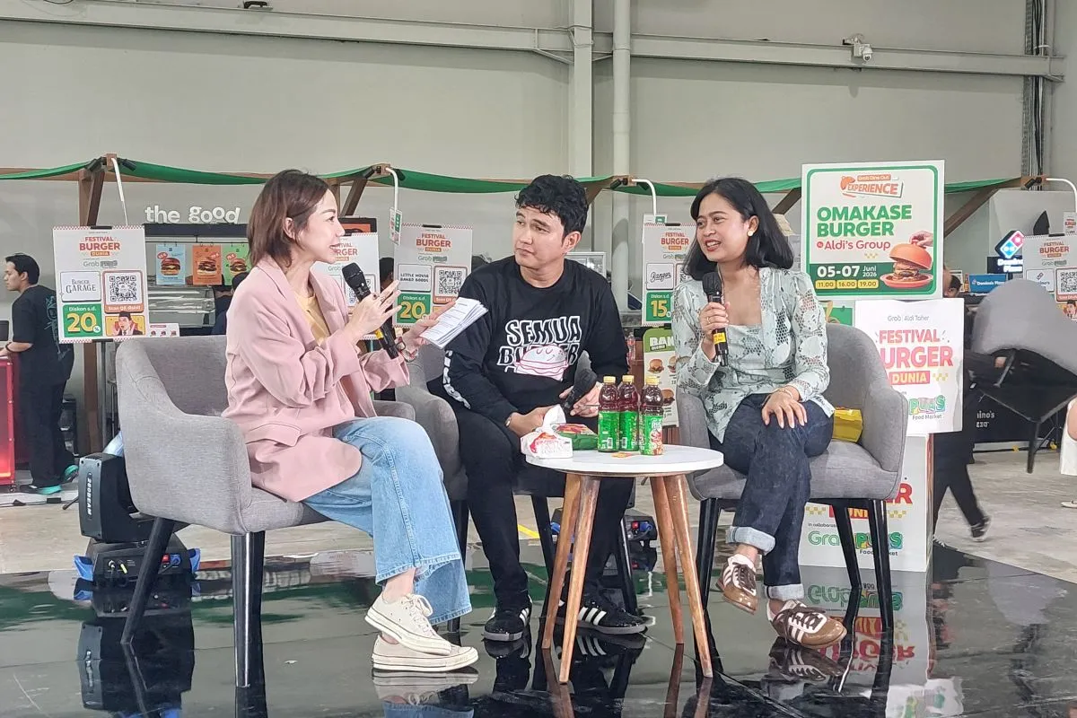 GrabFood dan Aldi Taher Gelar Festival Burger Dunia di Chillax Sudirman