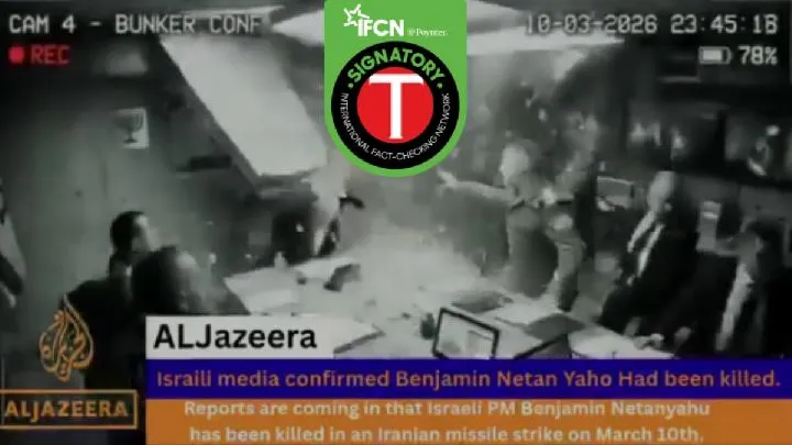 Cek Fakta: Video Klaim Al Jazeera Umumkan Kematian Benjamin Netanyahu Disebut Rekayasa AI