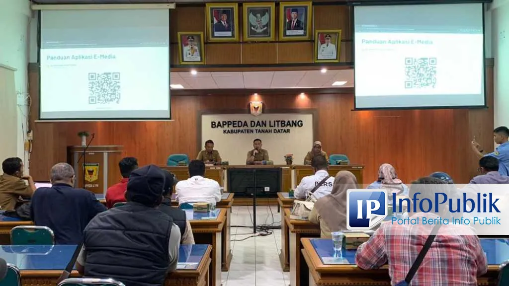 Pemkab Tanah Datar Luncurkan Aplikasi E-Media untuk Transparansi dan Efisiensi Kerja Sama dengan Pers