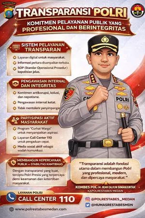 Polrestabes Medan Perkuat Transparansi Layanan Publik dalam Program Polri Presisi