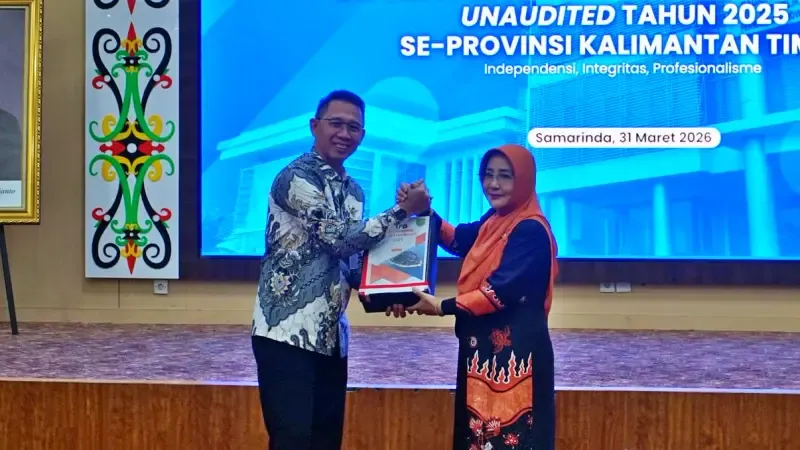 Pemkab Berau Serahkan LKPD 2025 ke BPK Kaltim, Jadi Dasar Audit Transparansi Keuangan