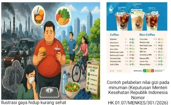 Label Gizi Nutri Level untuk Pangan Siap Saji Didorong sebagai Upaya Tekan Obesitas di Perkotaan