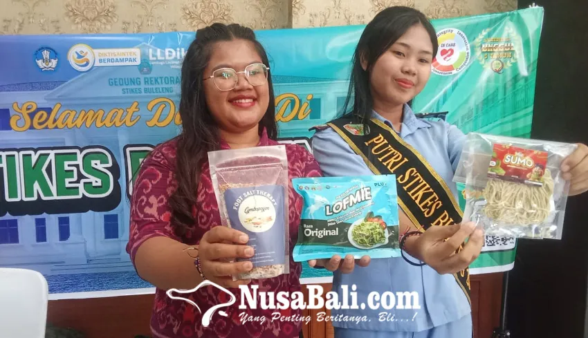 STIKes Buleleng Kembangkan Mie Instan Sehat Berbahan Daun Kelor dari Hibah Riset Pemerintah