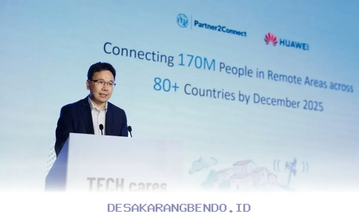 Huawei Klaim 170 Juta Warga di Wilayah Terpencil Kini Terkoneksi Internet di Lebih dari 80 Negara