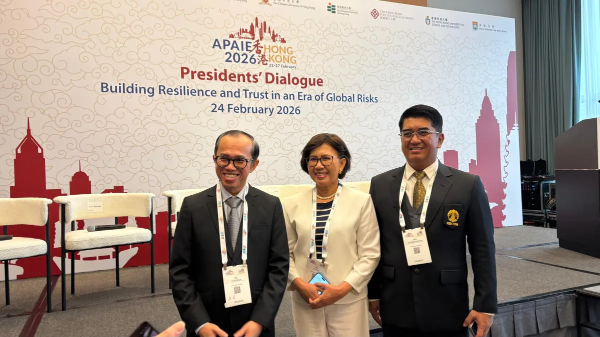 UI, UGM, dan Unand Perluas Jejaring Internasional lewat Forum APAIE 2026 di Hong Kong